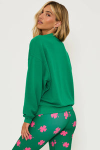 devyn oversized lucky sweatshirt | FINAL SALE