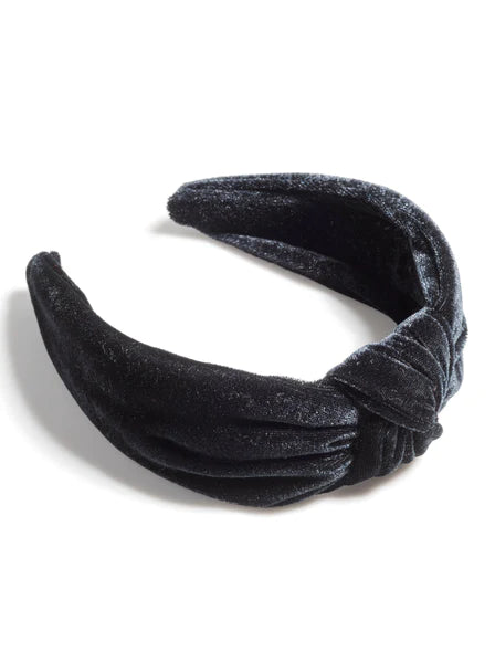 velvet knotted headbands