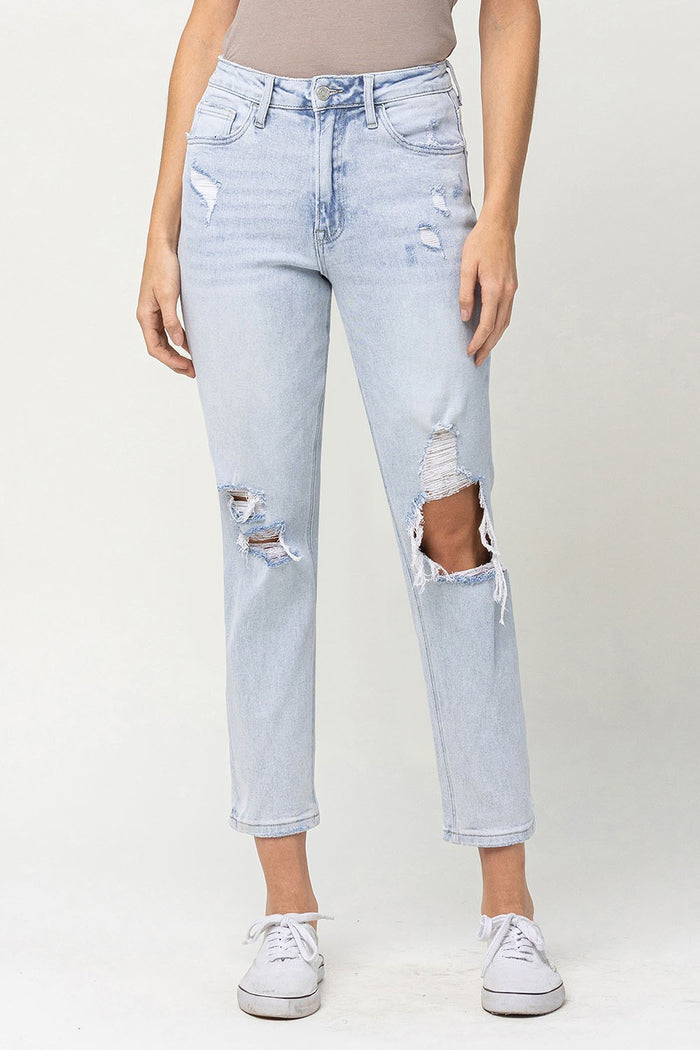 erika high-rise mom jeans