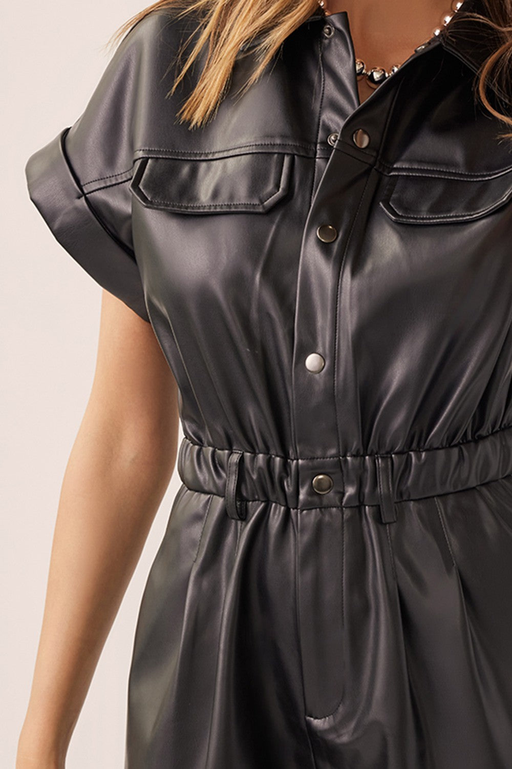 fate would have it leather romper || FINAL SALE – The Shimmy fate would have it leather romper || FINAL SALE – The Shimmy