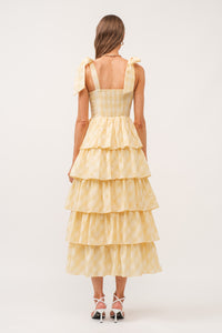 completely in tune tiered dress