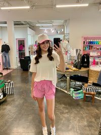on the go high-waisted running shorts