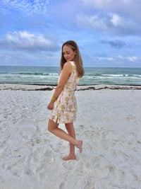 lillian floral mini dress || FINAL SALE