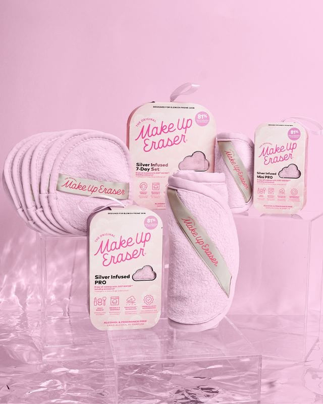 Silver infused pro | makeup eraser