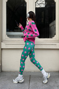 callie lucky pink sweater | FINAL SALE