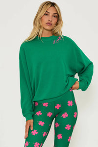 devyn oversized lucky sweatshirt | FINAL SALE