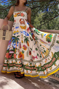 take me to the beach tropical maxi dress | FINAL SALE