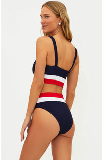 mackenzie top | americana colorblock | FINAL SALE