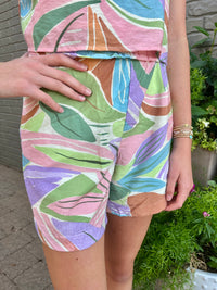 stella tropical print shorts | FINAL SALE