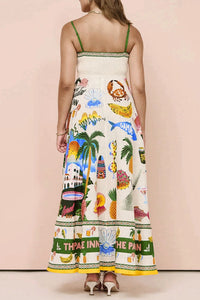 take me to the beach tropical maxi dress | FINAL SALE