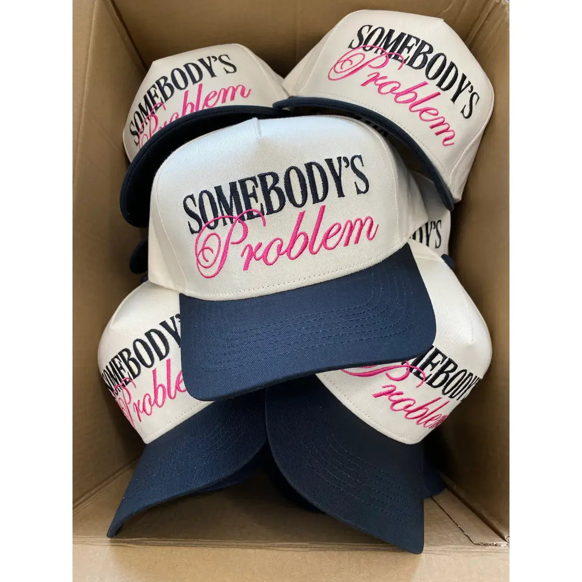 somebody's problem trucker hat