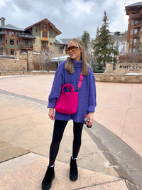Natalie oversized avatior sunglasses
