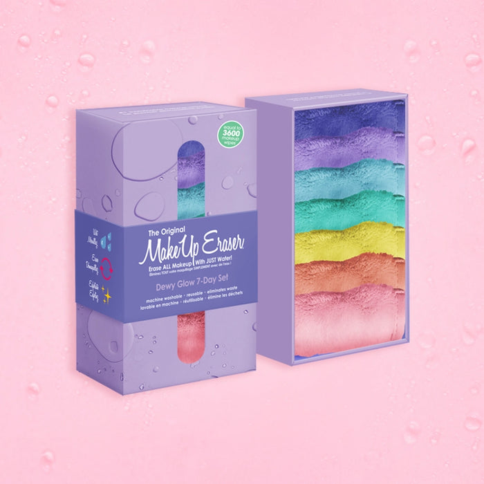 dewy glow 7-day set | makeup eraser