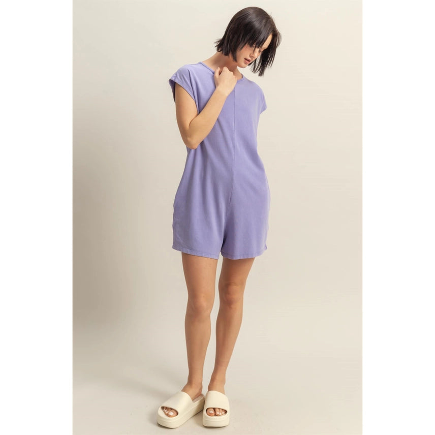 one day at a time t-shirt romper