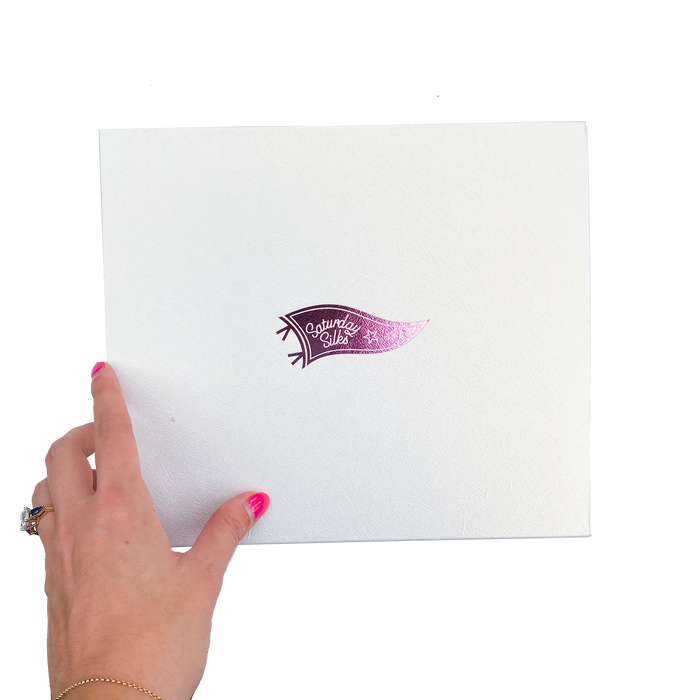 Saturday silk | scarf storage box