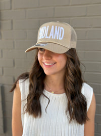 MIDLAND snapback trucker hat
