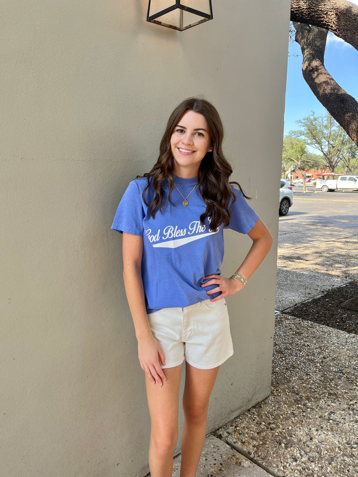 god bless the girls tee