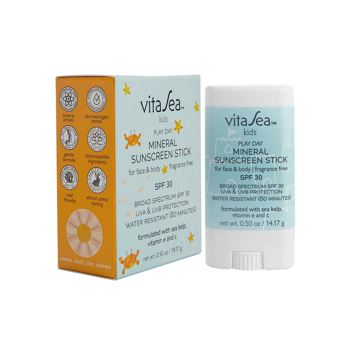 Vitasea | Kids Play Day Mineral Sunscreen Stick SPF 30