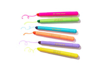 motivational wax highlighters | set of 6