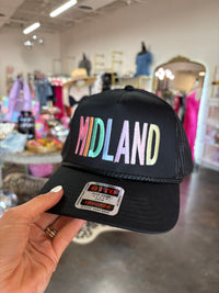 MIDLAND snapback trucker hat