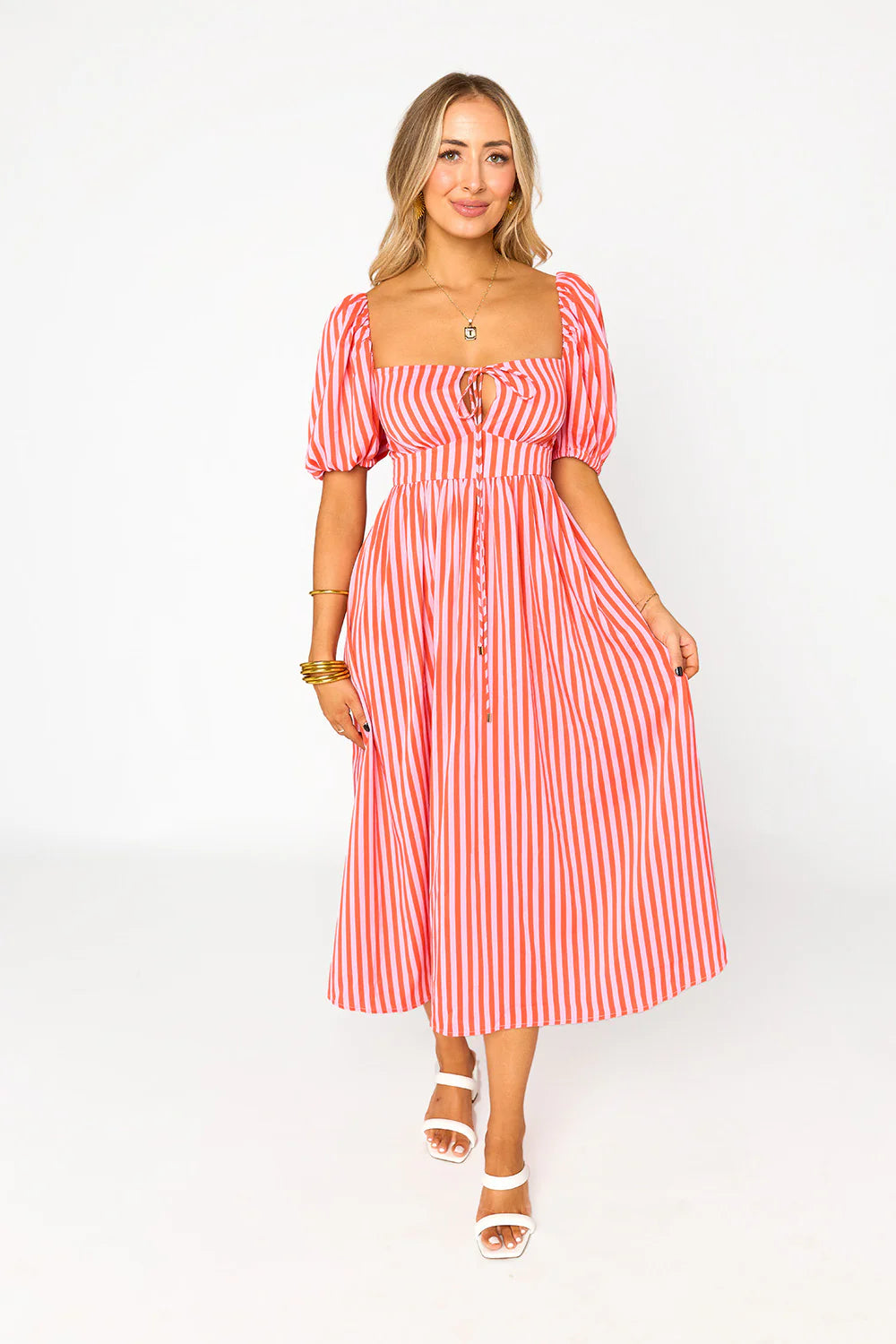 olsen midi dress | sun glow | FINAL SALE