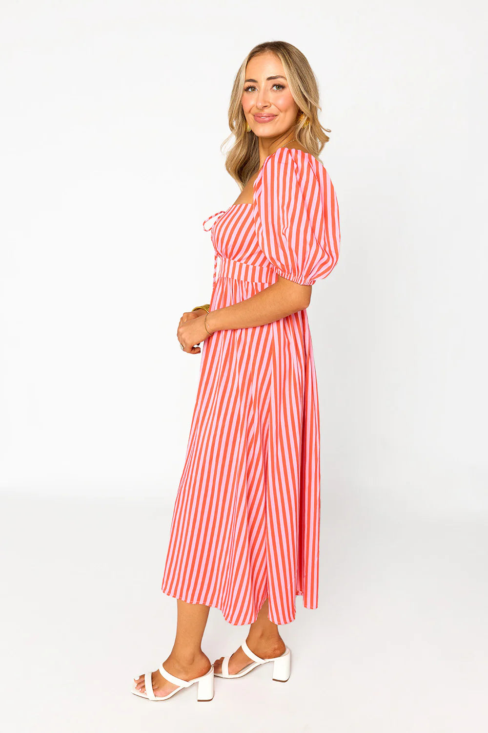 olsen midi dress | sun glow | FINAL SALE