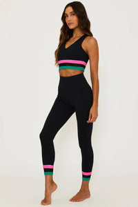 asher 7/8 leggings | forest lagoon colorblock |FINAL SALE