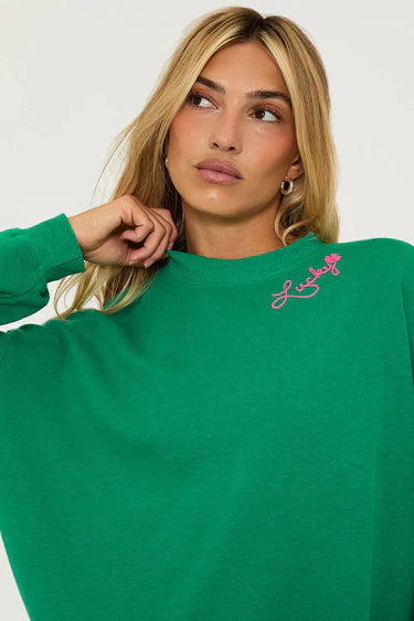 devyn oversized lucky sweatshirt | FINAL SALE
