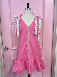 cocktails first dress | pink | FINAL SALE