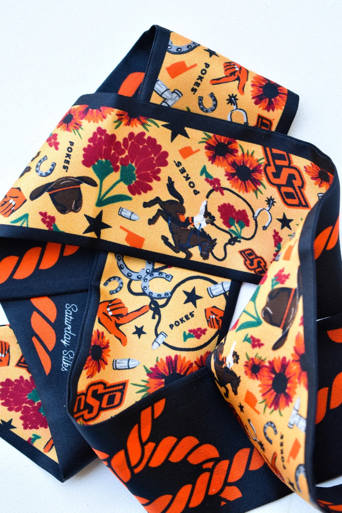 OSU cowboys twilly scarf