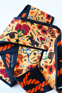 OSU cowboys twilly scarf