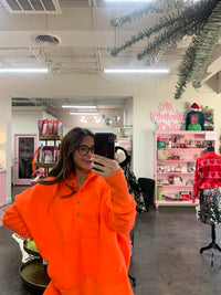 oversized fluffy teddy hoodie | FINAL SALE