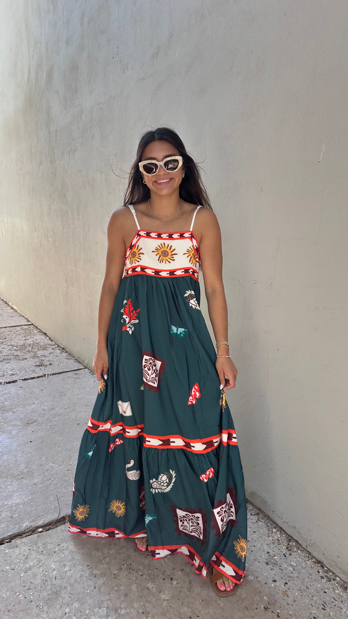a night in italy maxi dress | FINAL SALE