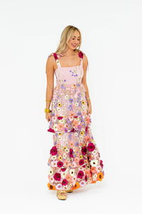 edie tie shoulder maxi dress | vineyard | FINAL SALE