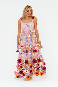 edie tie shoulder maxi dress | vineyard | FINAL SALE