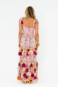 edie tie shoulder maxi dress | vineyard | FINAL SALE