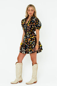 clementine elastic waist mini dress | mariposa || FINAL SALE
