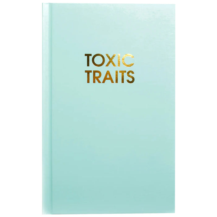 toxic traits hardcover journal