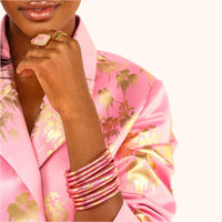 BuDhaGirl | koi rose all weather bangles | set of 4