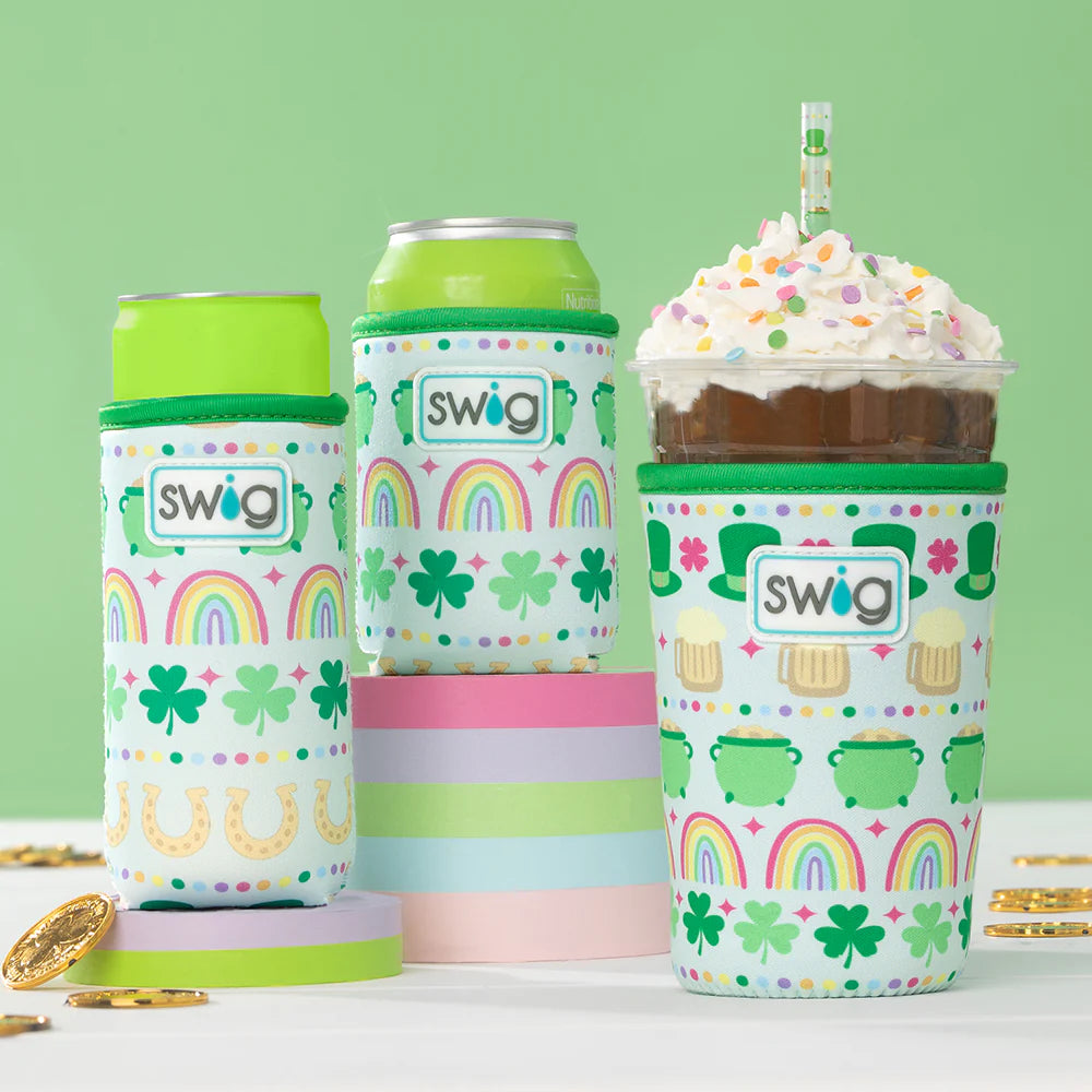 SWIG | lucky charm insulated iced cup coolie | FINAL SALE
