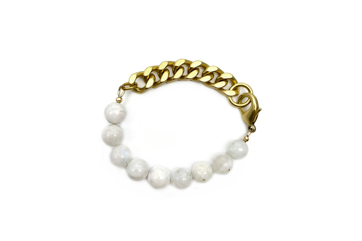 Rachel Nathan | remix moonstone bracelet || FINAL SALE