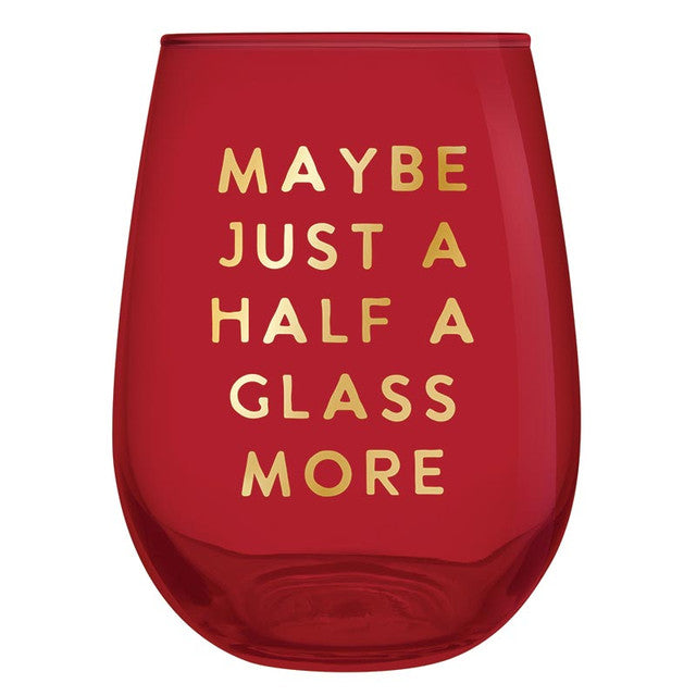 half a glass more wine glass || FINAL SALE