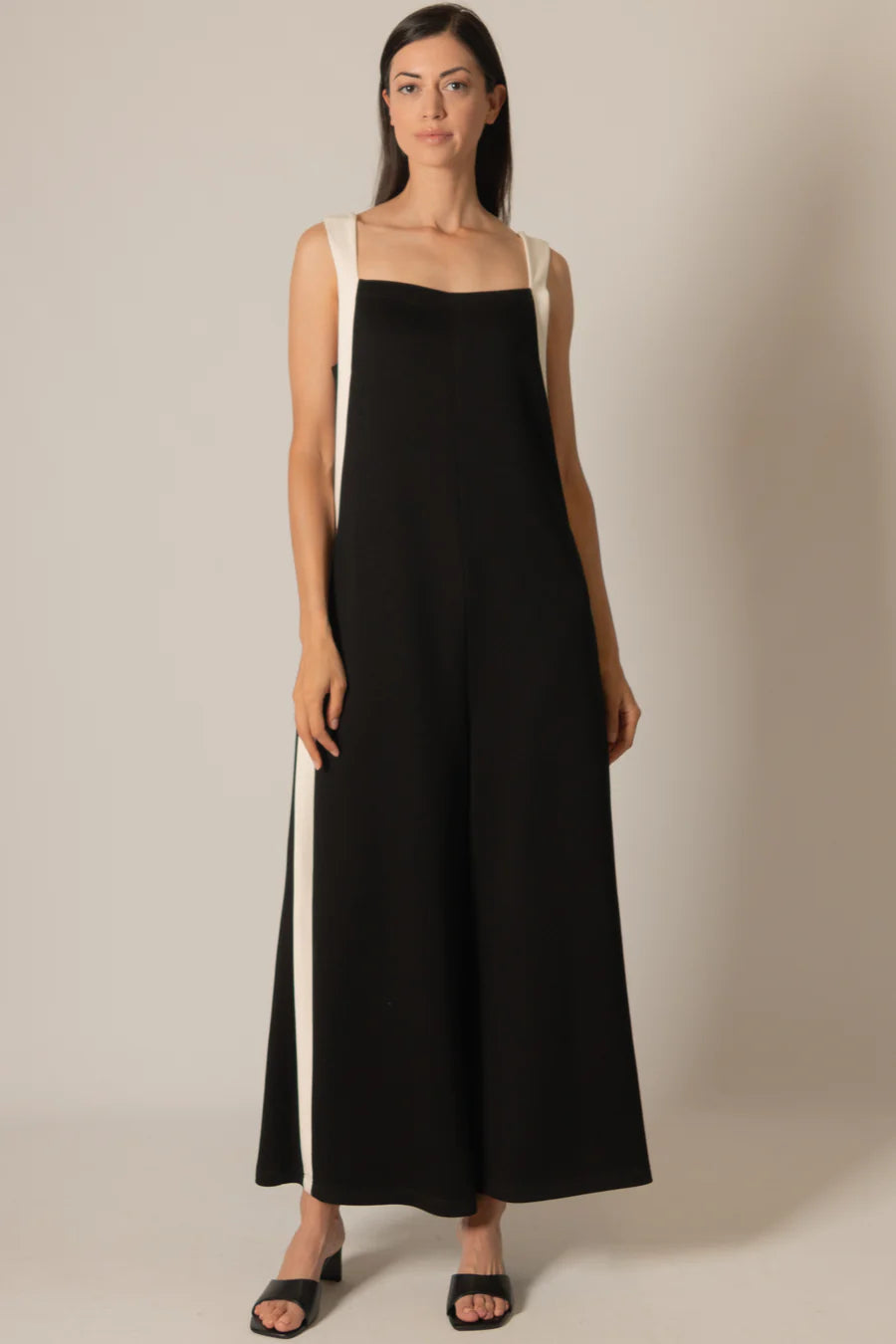 adelaide contrast butter modal jumpsuit
