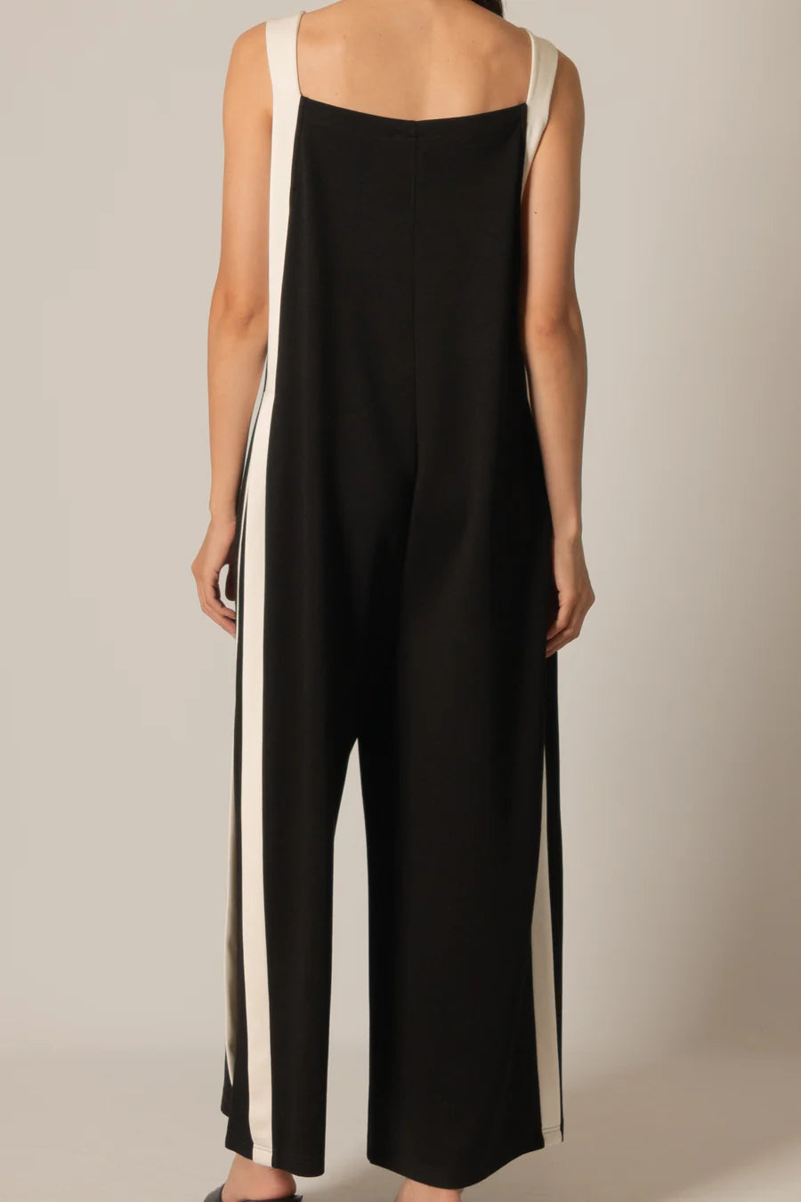 adelaide contrast butter modal jumpsuit