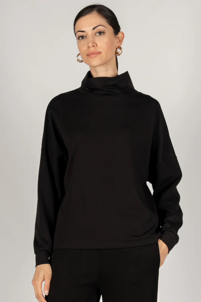 norah mock neck butter modal longsleeve |FINAL SALE