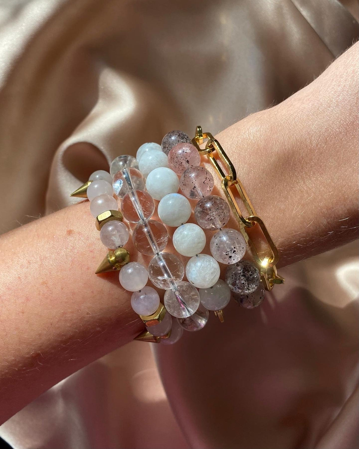 Rachel Nathan | remix moonstone bracelet || FINAL SALE