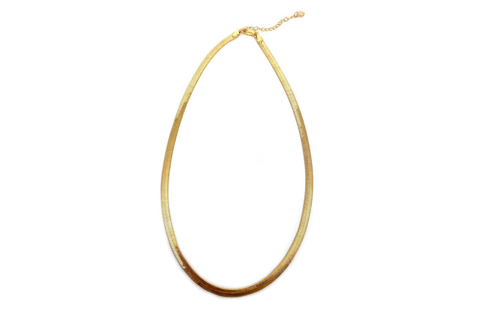 Rachel Nathan | herringbone 5mm necklace || FINAL SALE