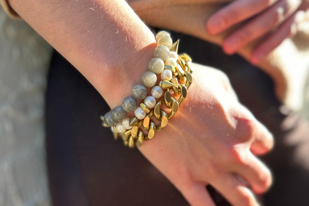 Rachel Nathan | remix labradorite bracelet || FINAL SALE