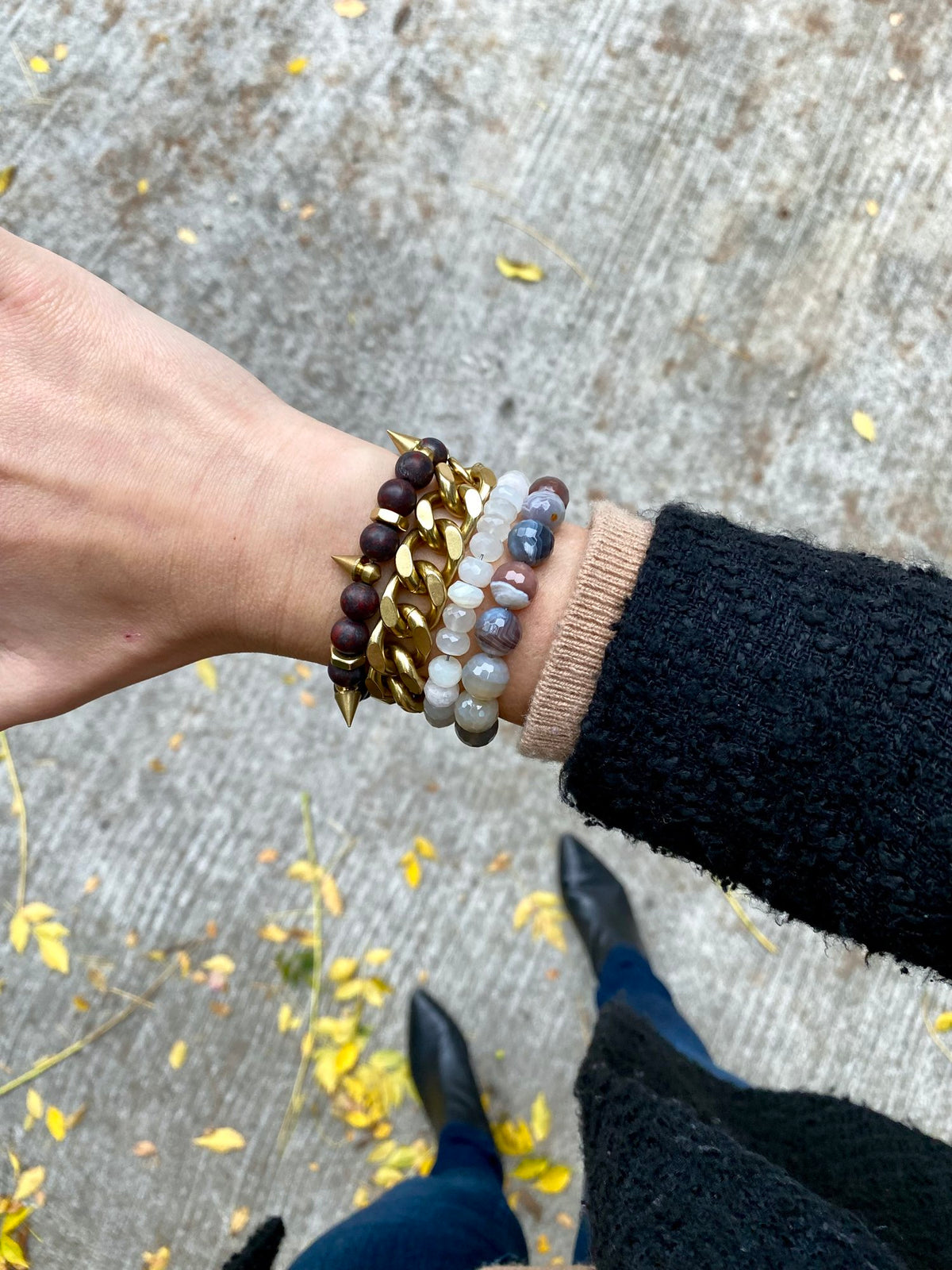 Rachel Nathan | luxe moonstone bracelet || FINAL SALE