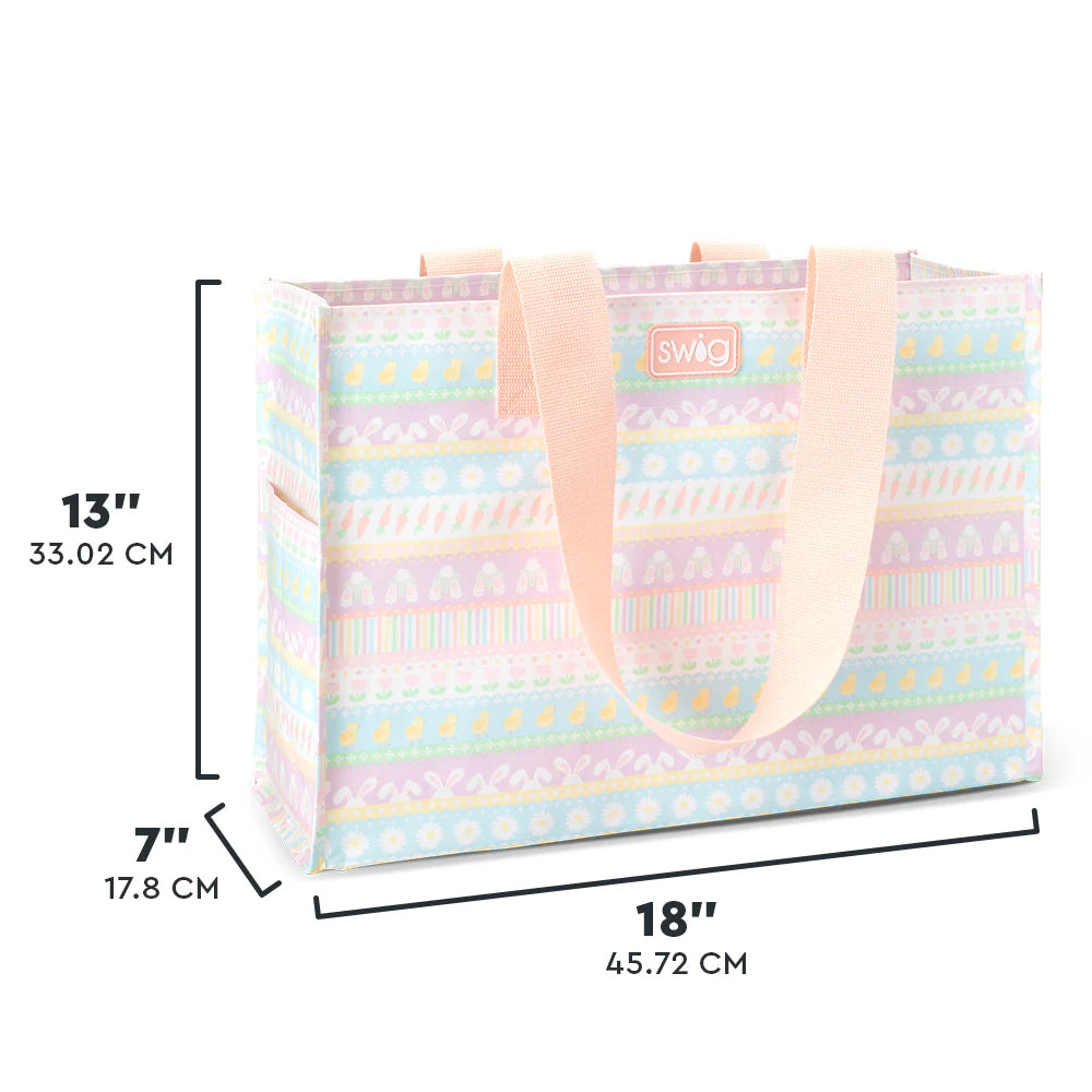 SWIG | bunny trail reusable tote bag || FINAL SALE